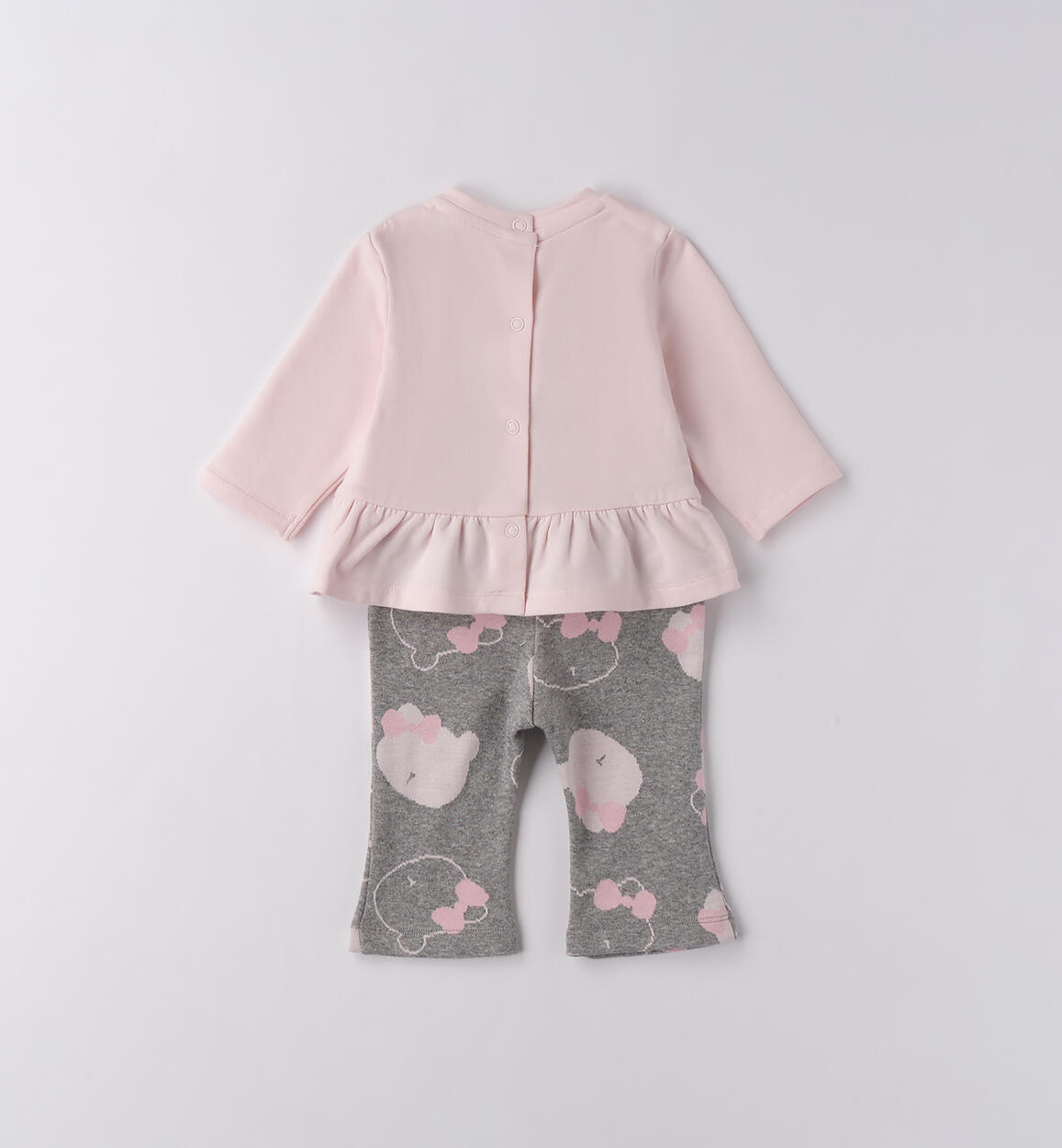 Completo neonata Minibanda GRIGIO MELANGE-8992 - 0863F77200