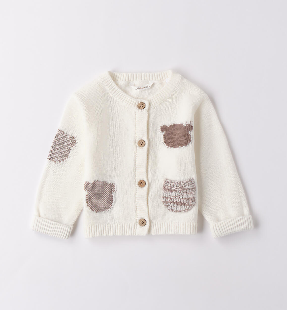 Completo neonato 3 pezzi PANNA-0112 - 0263B67000