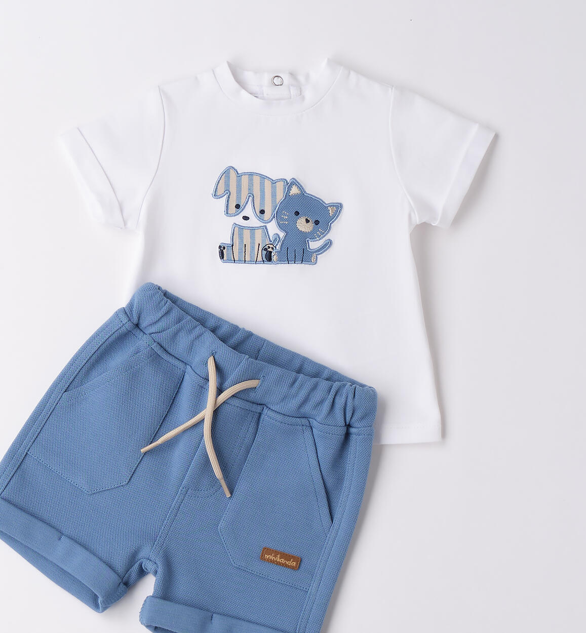 Completo neonato estivo BIANCO-0113 - 0273B63200