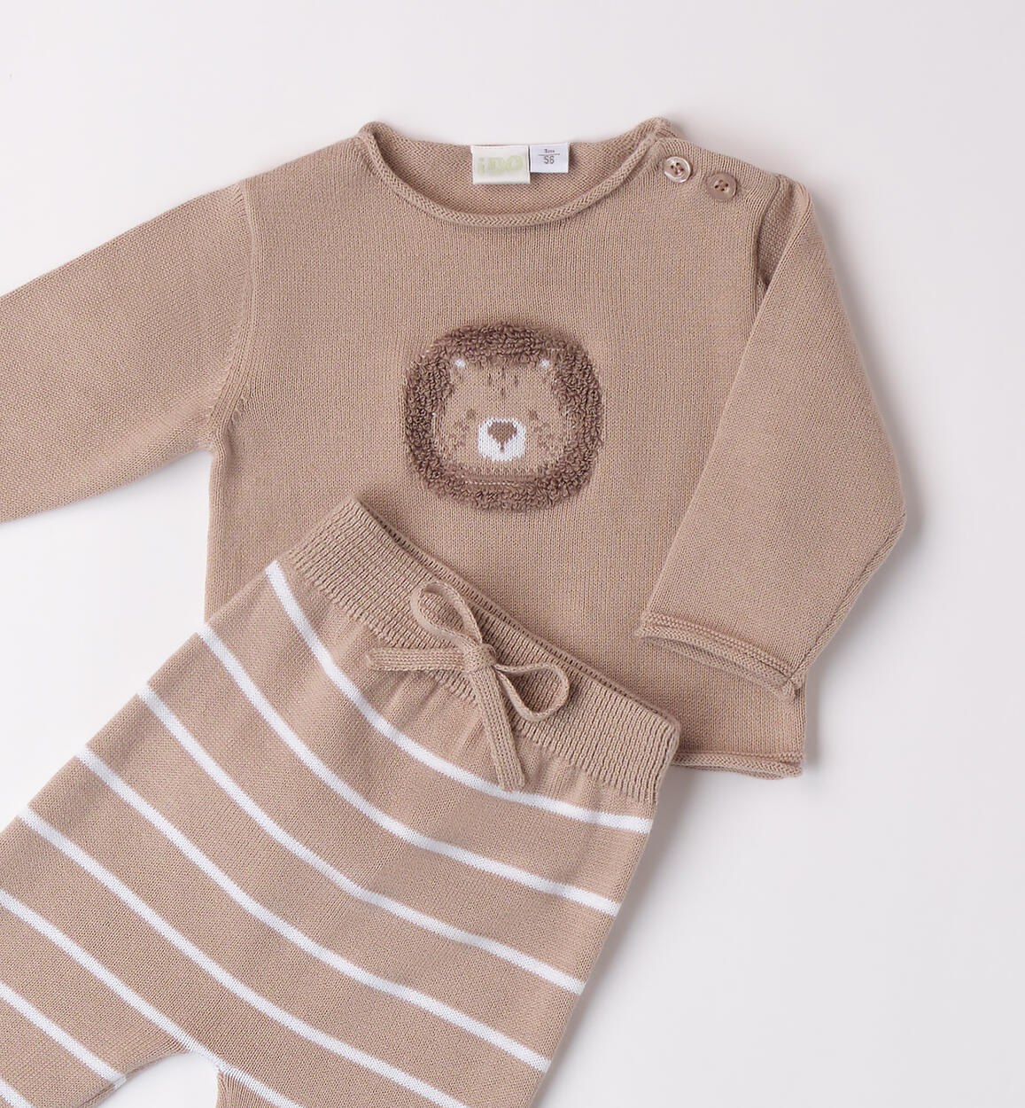 Completo neonato iDOMini BEIGE-0437 - 0024B00400