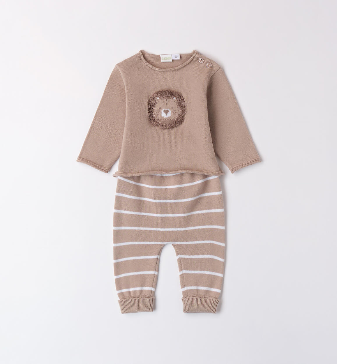 Completo neonato iDOMini BEIGE-0437 - 0024B00400