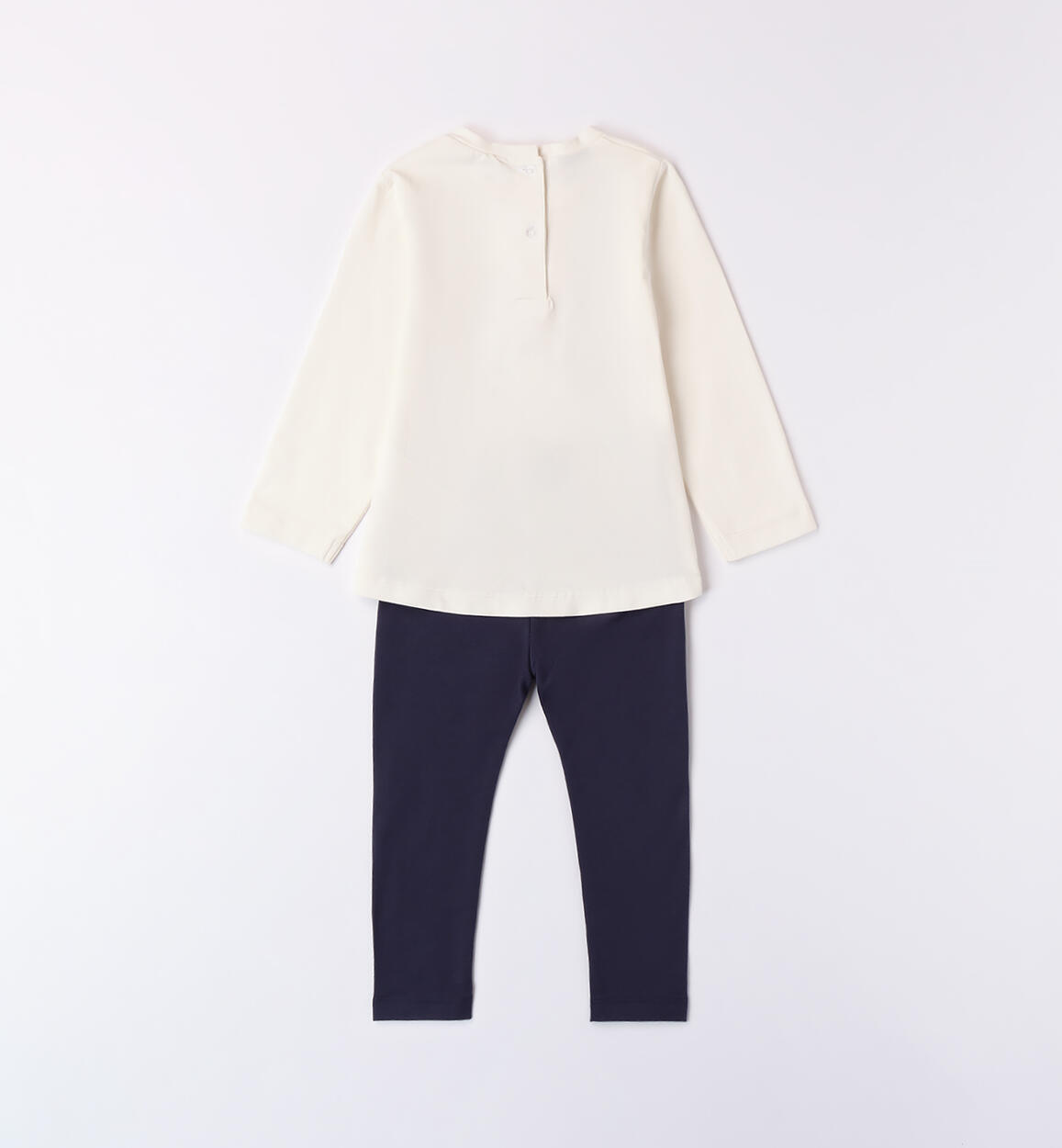 Completo per bambina due pezzi PANNA-0112 - 1040A337G1