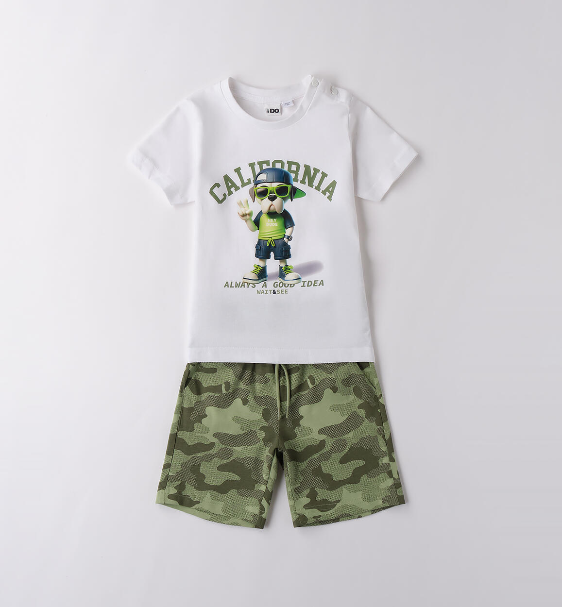 Completo per bambino iDO BIANCO iDO