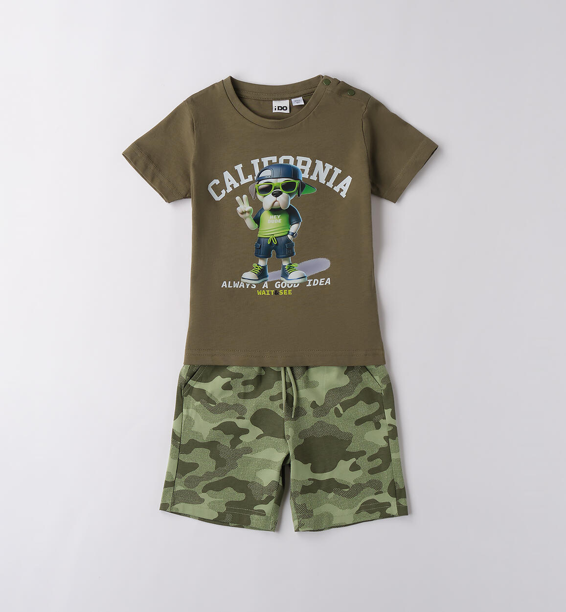 Completo per bambino iDO VERDE iDO