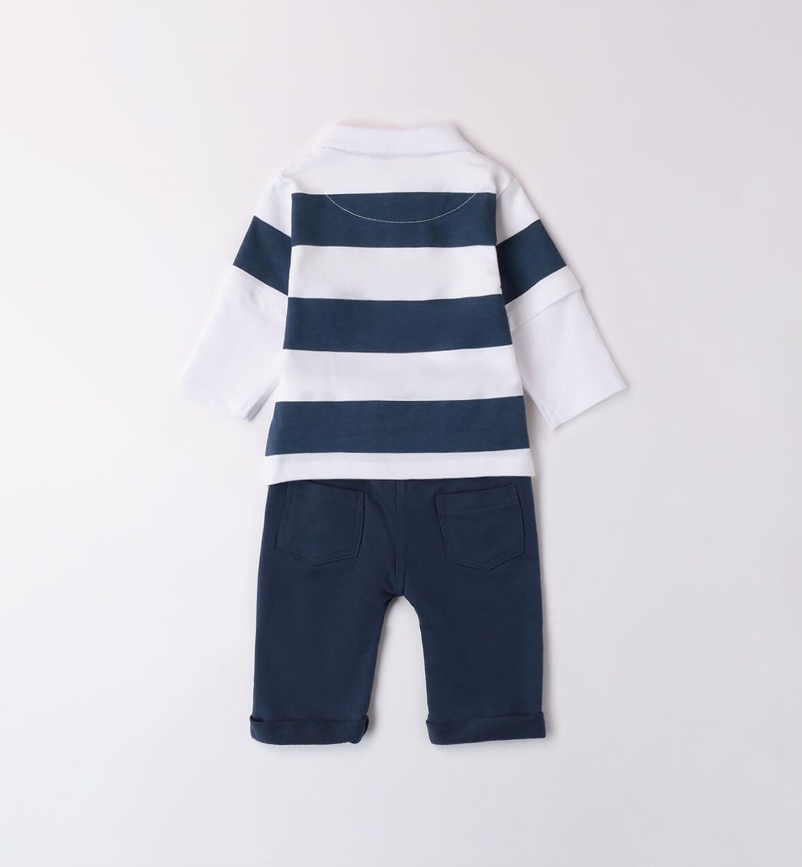 Completo per bimbo BIANCO-BLU-6BDW - 0264B05900