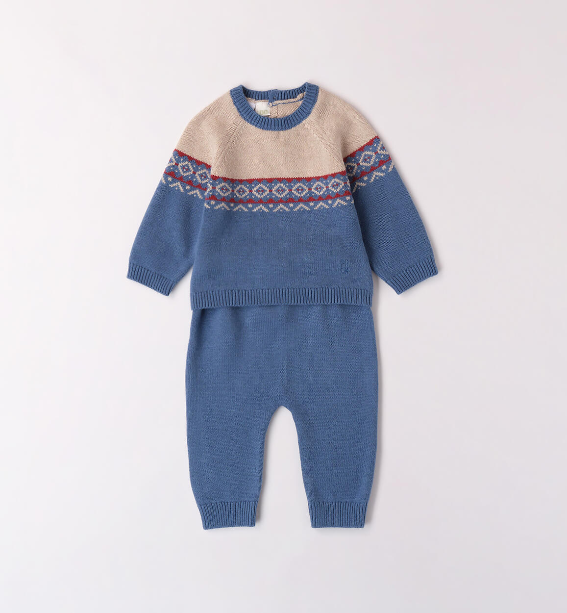 Completo per bimbo neonato BLU iDO