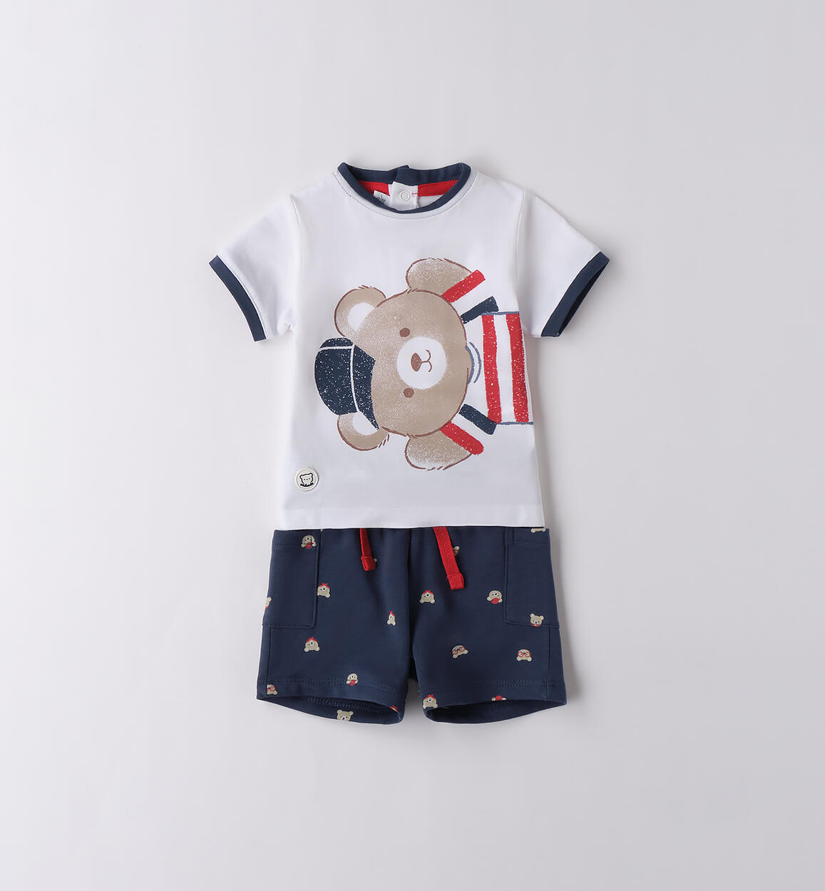 Completo per neonato BIANCO Minibanda