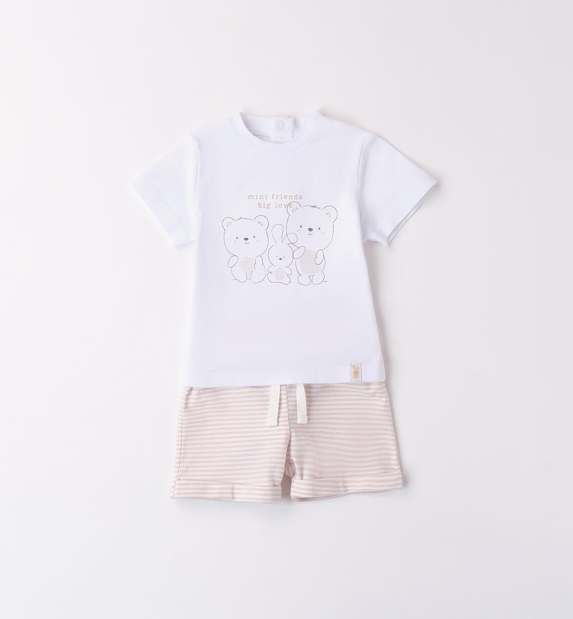 Completo per neonato unisex BIANCO iDO
