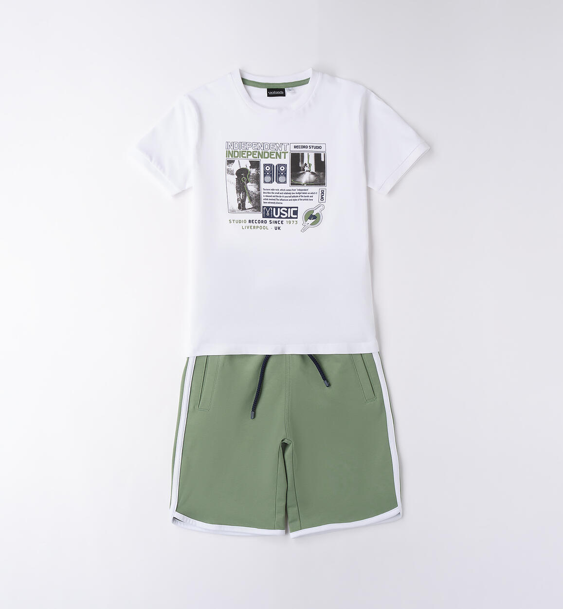 Completo per ragazzo BIANCO Sarabanda