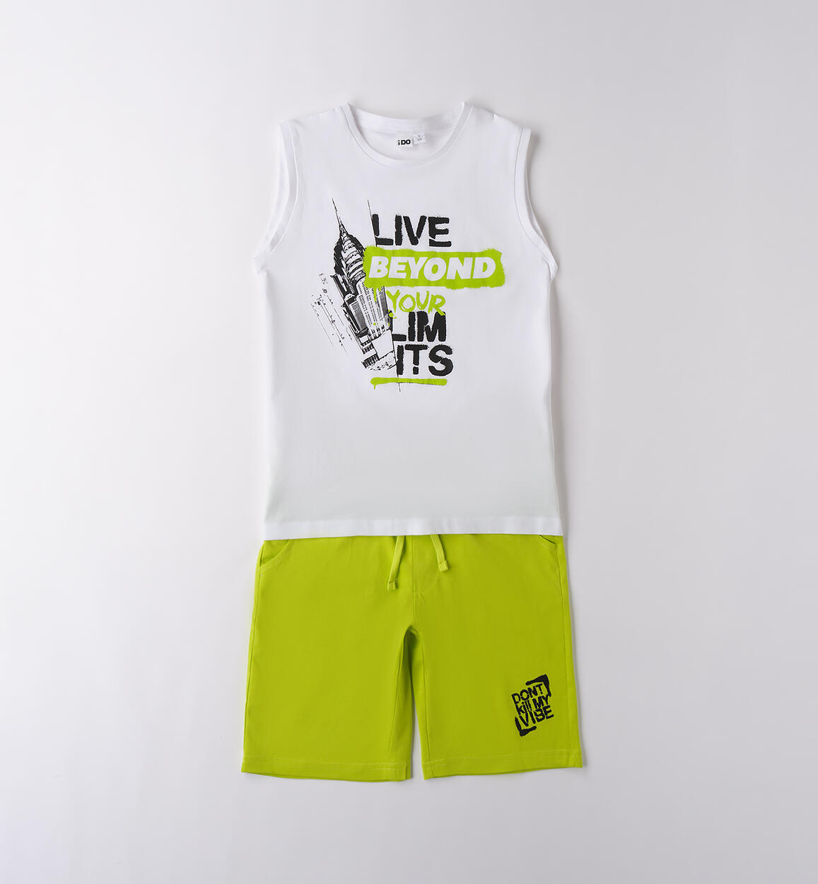 Completo per ragazzo BIANCO iDO