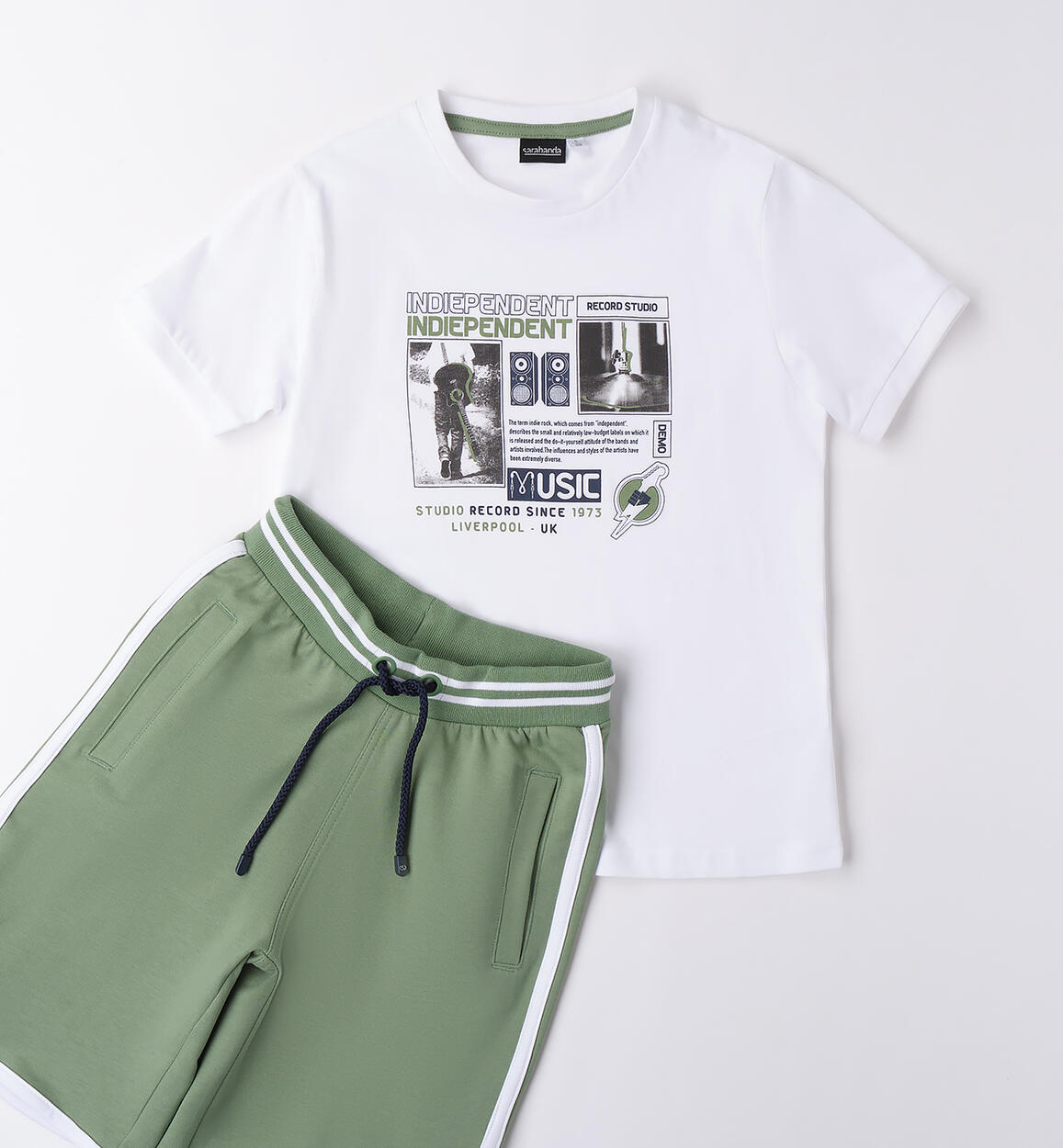 Completo per ragazzo BIANCO-0113 - 2830B703G0