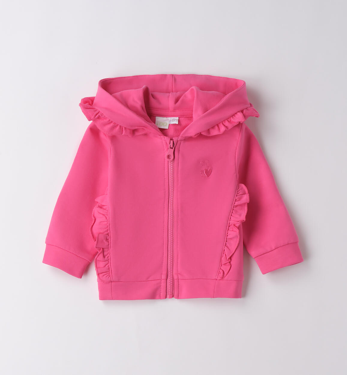 Completo tre pezzi per bimba FUXIA-2432 - 0044B14100