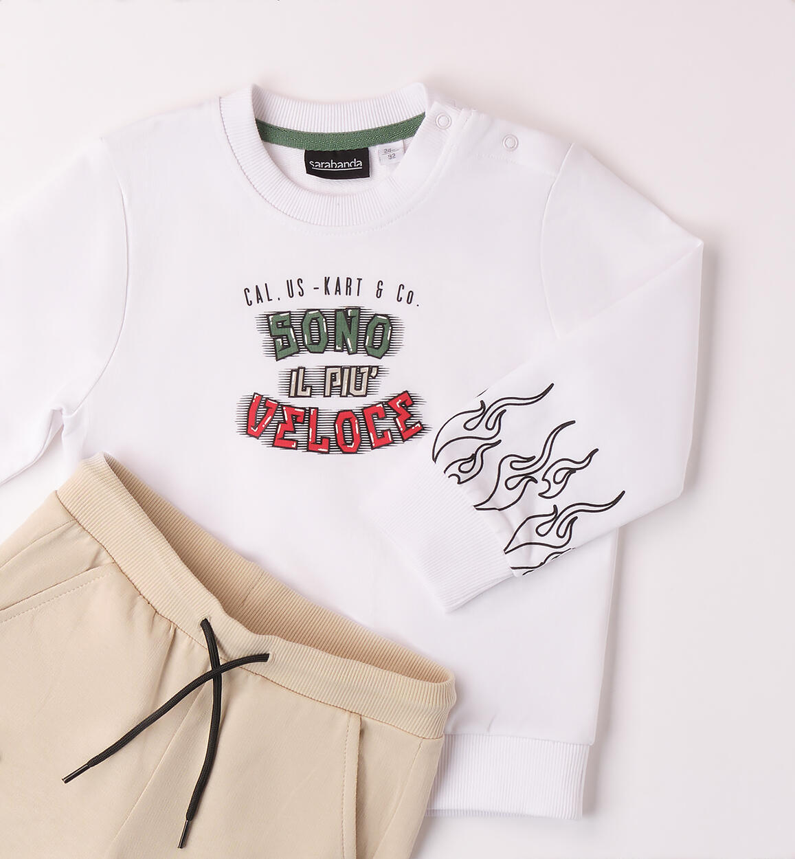 Completo tuta bambino BIANCO-0113 - 1020B00400