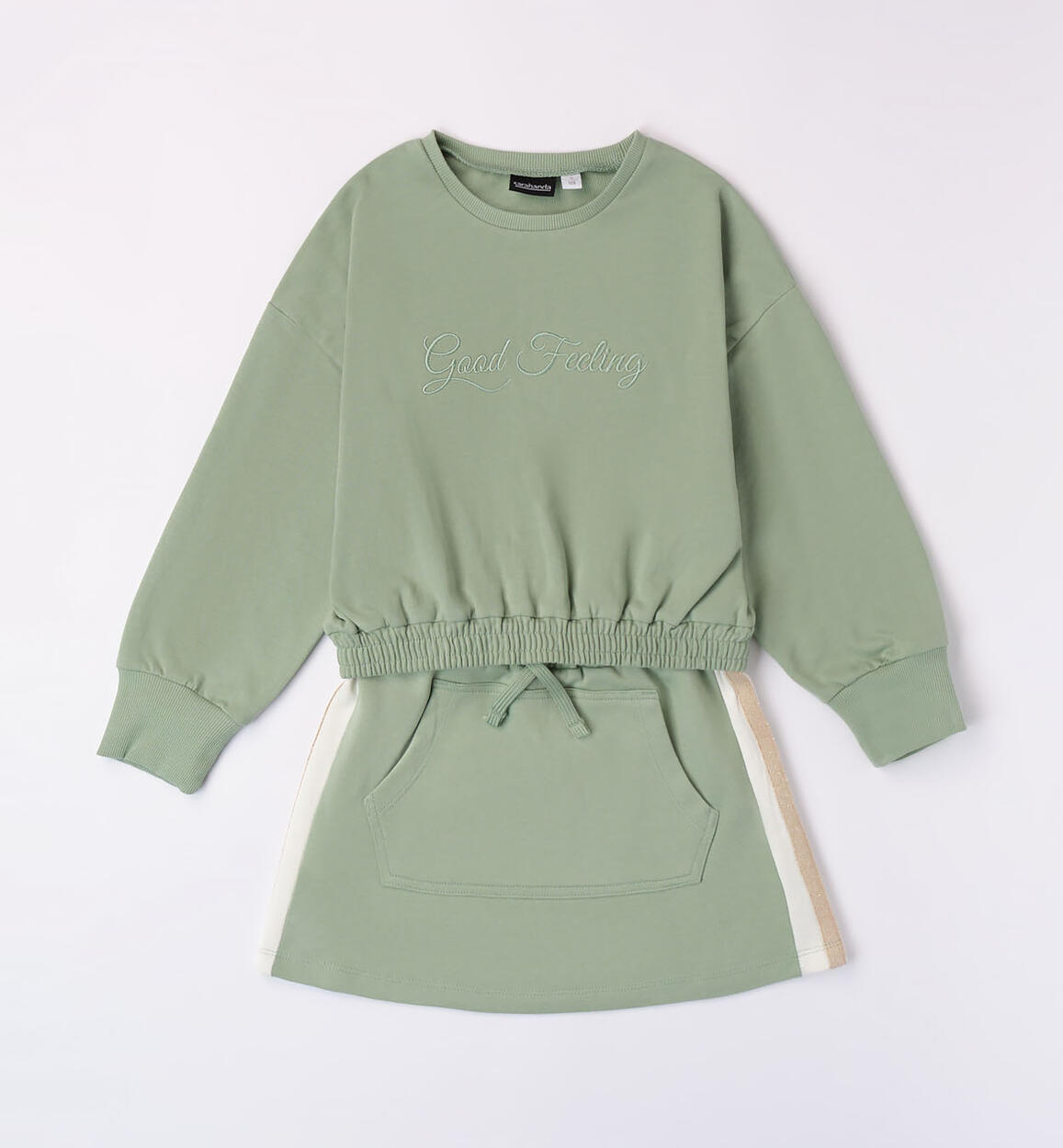 Completo verde per ragazza VERDE Sarabanda