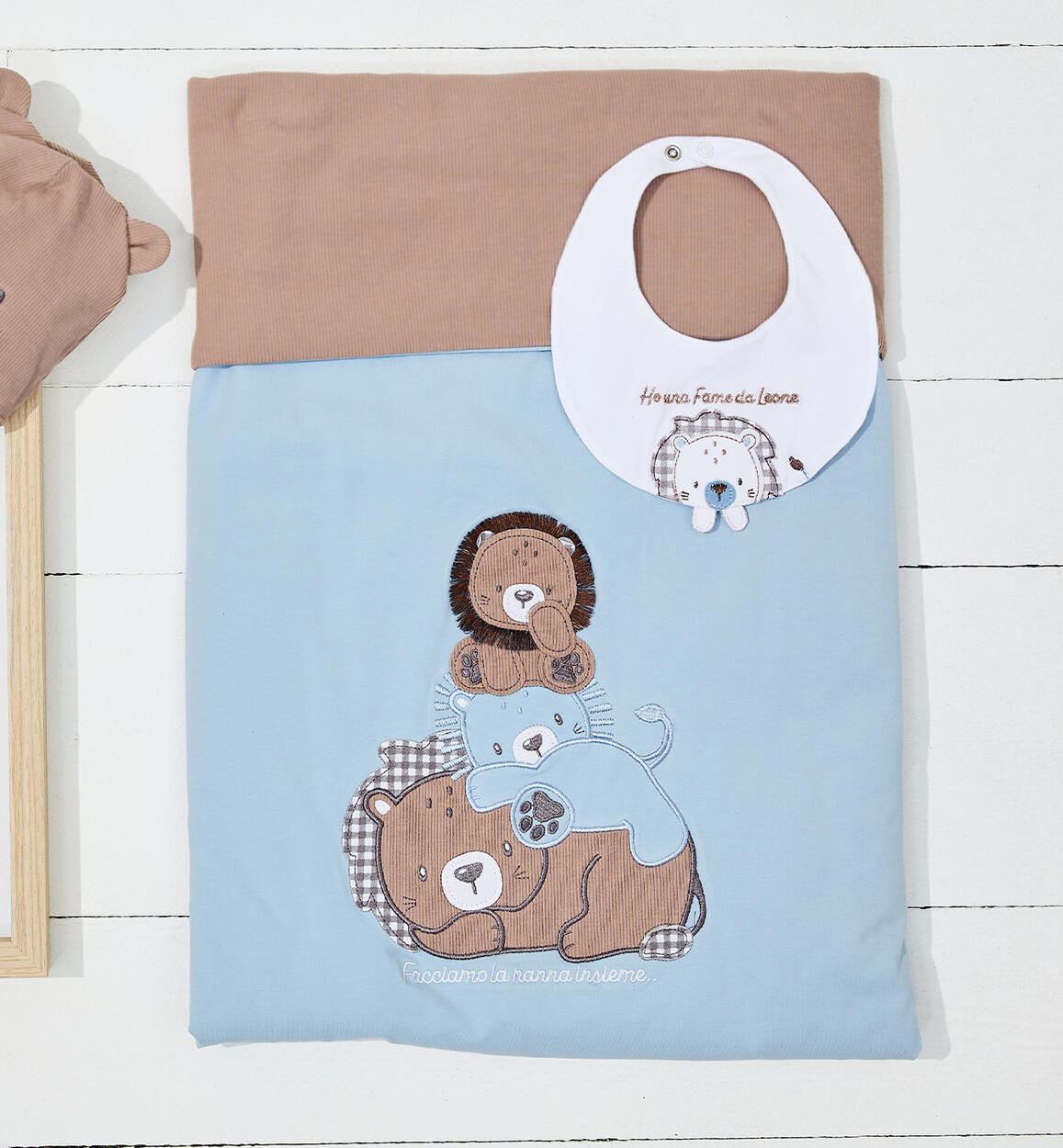 Copertina bimbo neonato CELESTIAL BLUE-3824 - 0034B91700