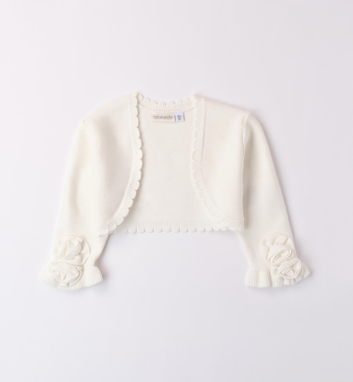 Coprispalle bambina elegante PANNA Sarabanda