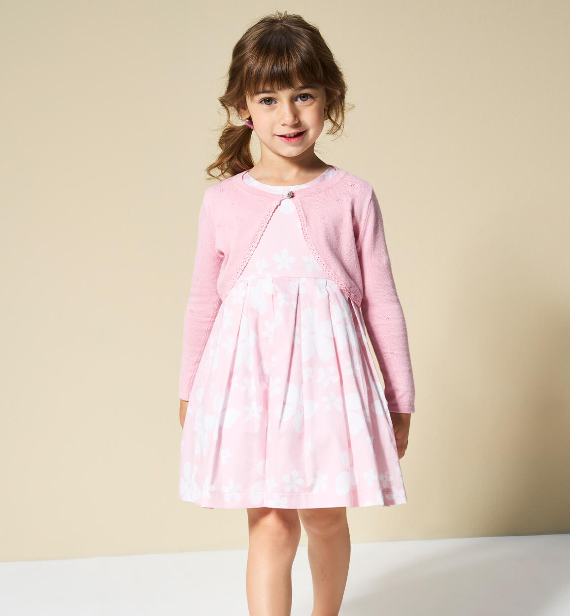 Coprispalle bambina elegante ROSA Sarabanda