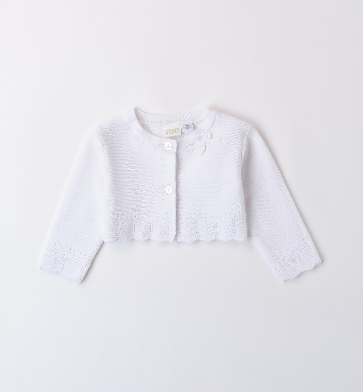 Coprispalle cerimonia bimba BIANCO iDO