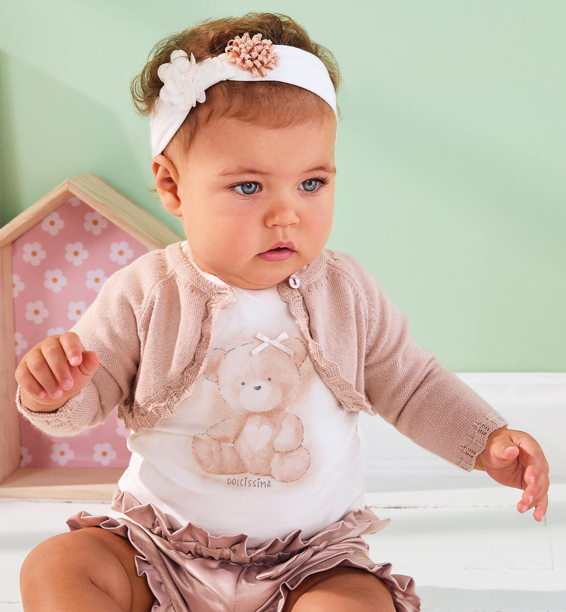 Coprispalle neonata BEIGE iDO