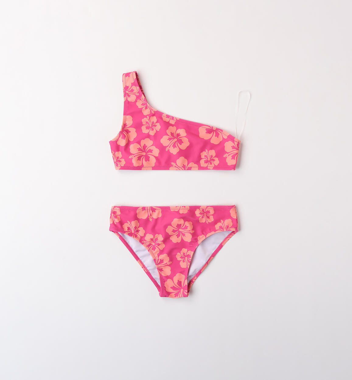 Costume due pezzi bambina FUCSIA iDO