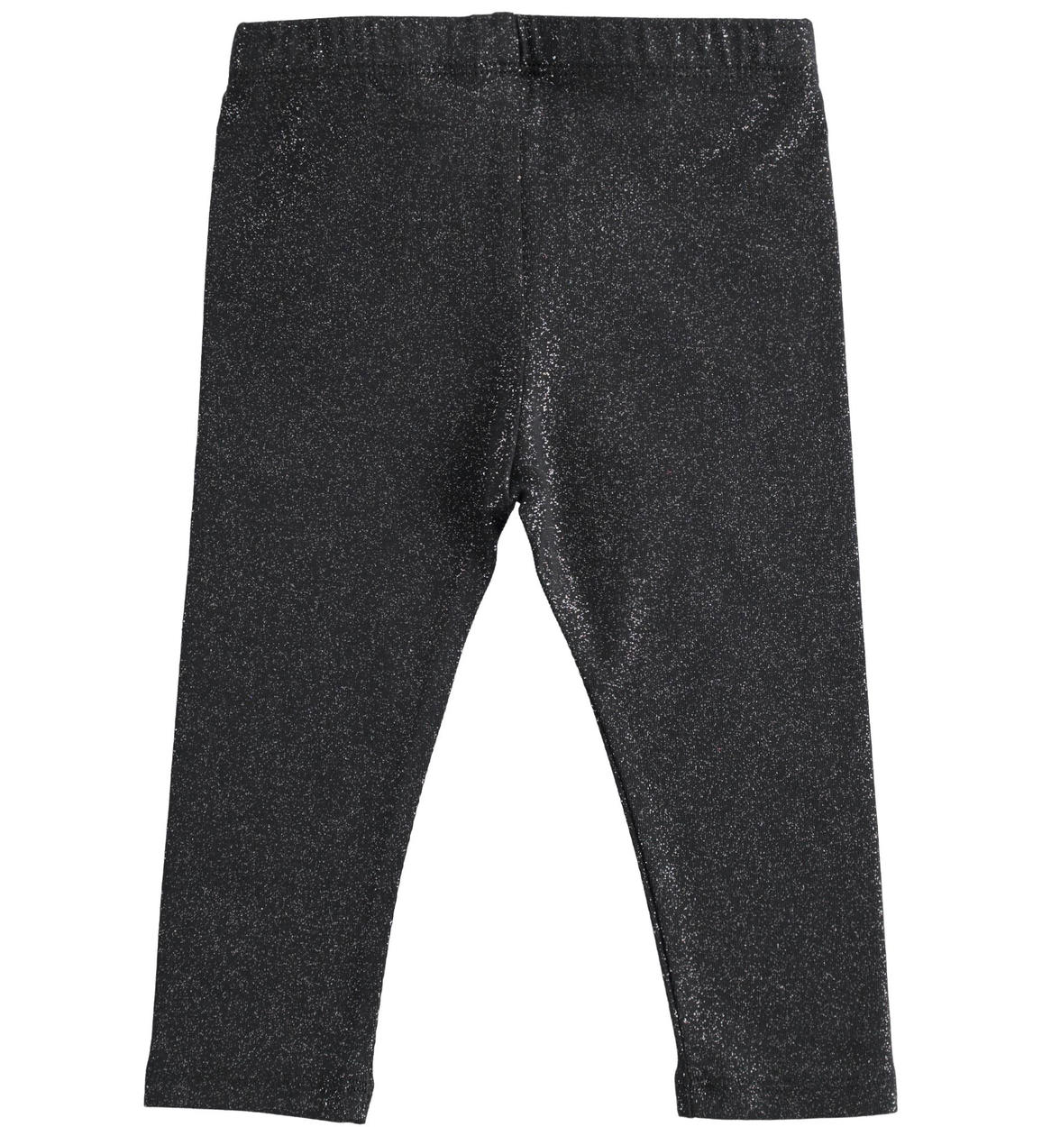 Leggings con glitter per bambina da 6 mesi a 7 anni Sarabanda - Miniconf  Shop