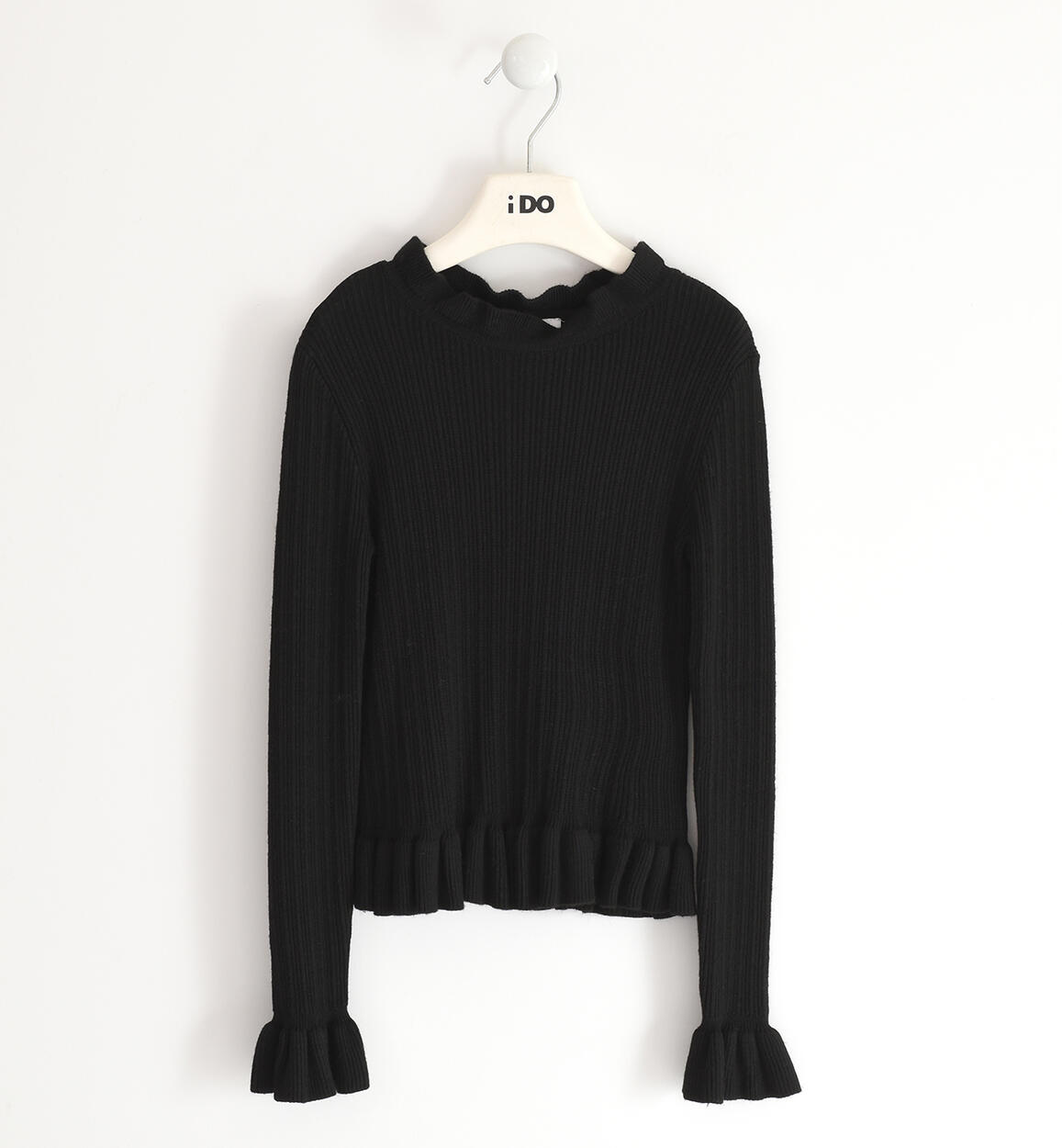 Girl tricot turtleneck  from 8 to 16 years by iDO BLACK iDO