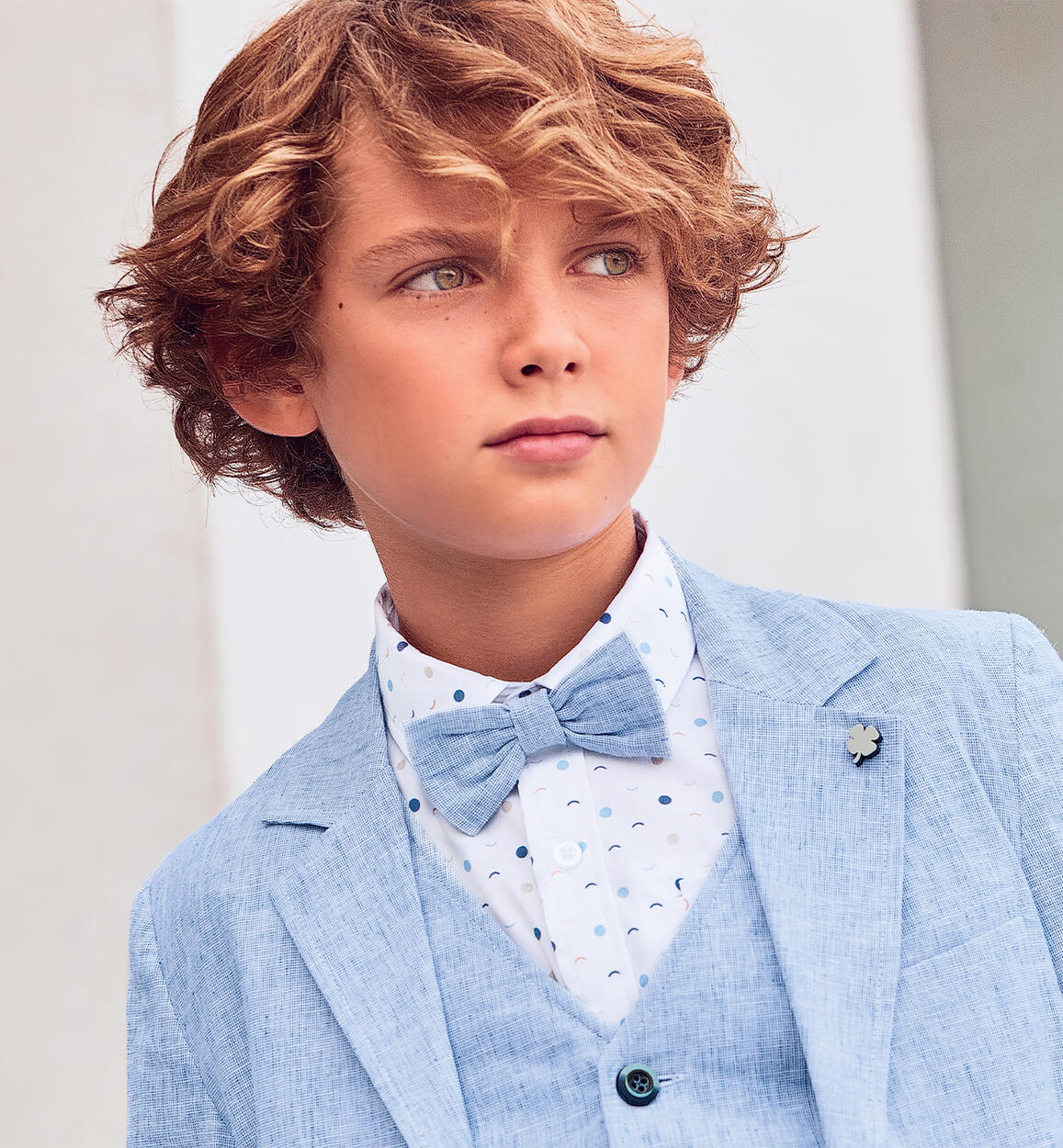 Sarabanda elegant bow tie for boys from 8 to 16 years BLUE Sarabanda
