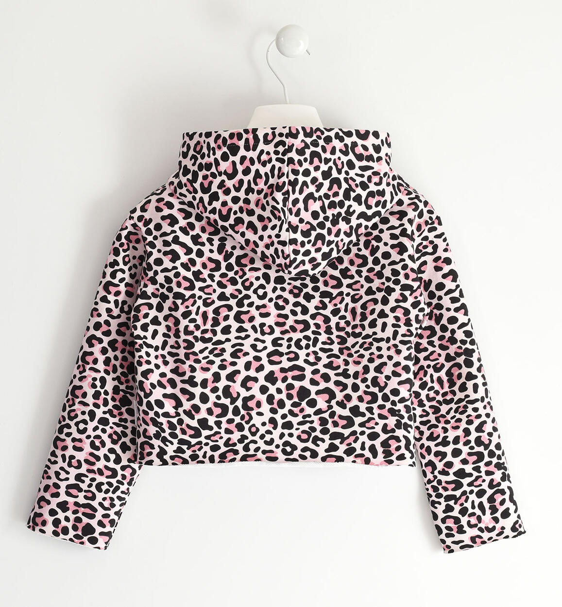 Felpa animalier Superga ROSA-NERO-6TE6 - 246W418100