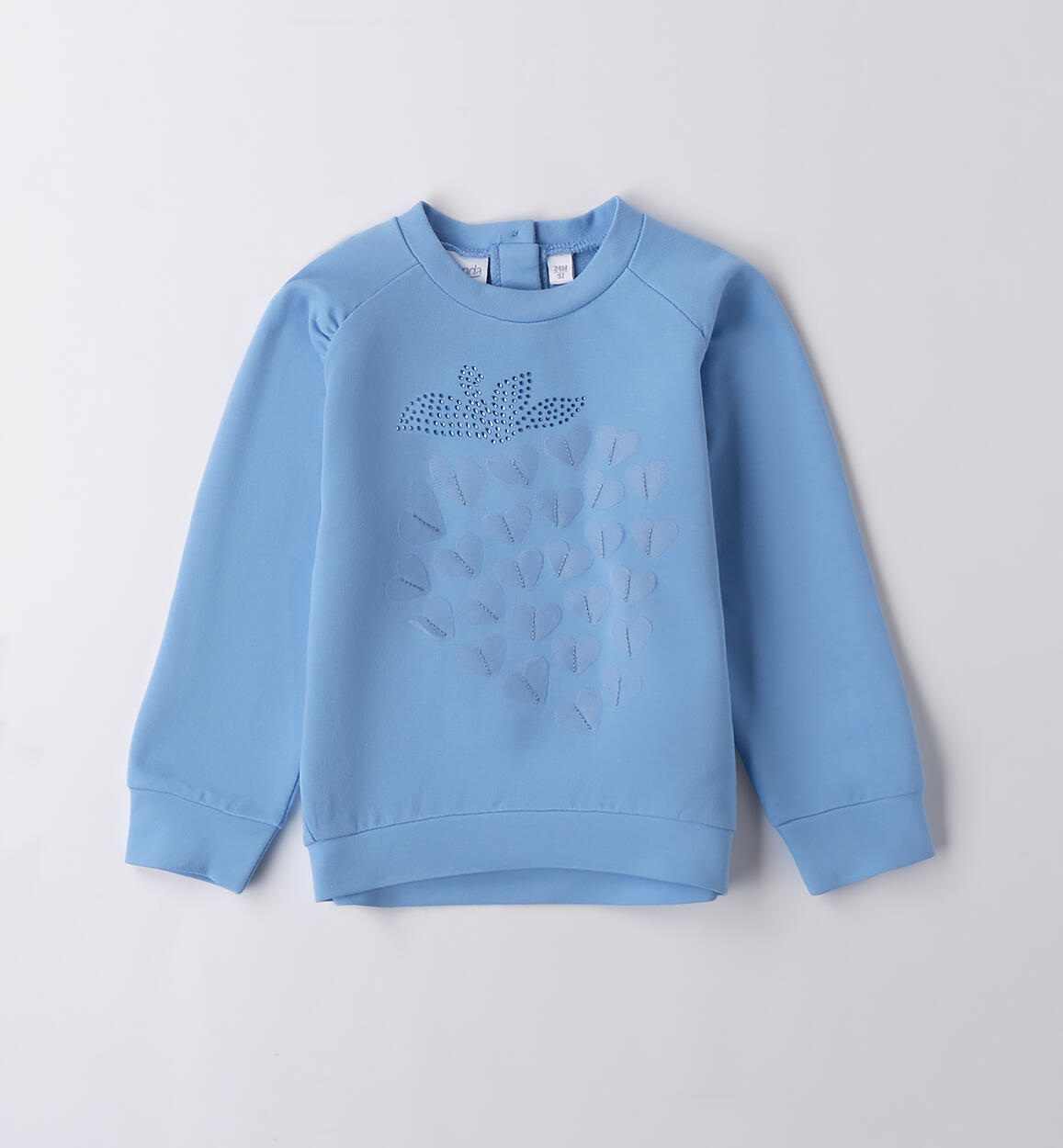 Felpa bambina Sarabanda AZZURRO Sarabanda