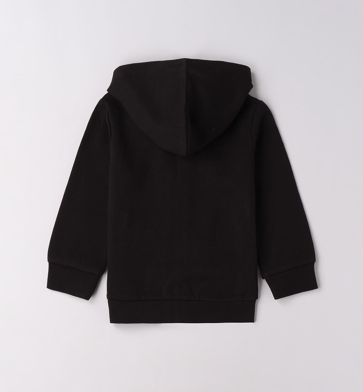 Felpa bambino con cappuccio  NERO-0658 - 1204F83400