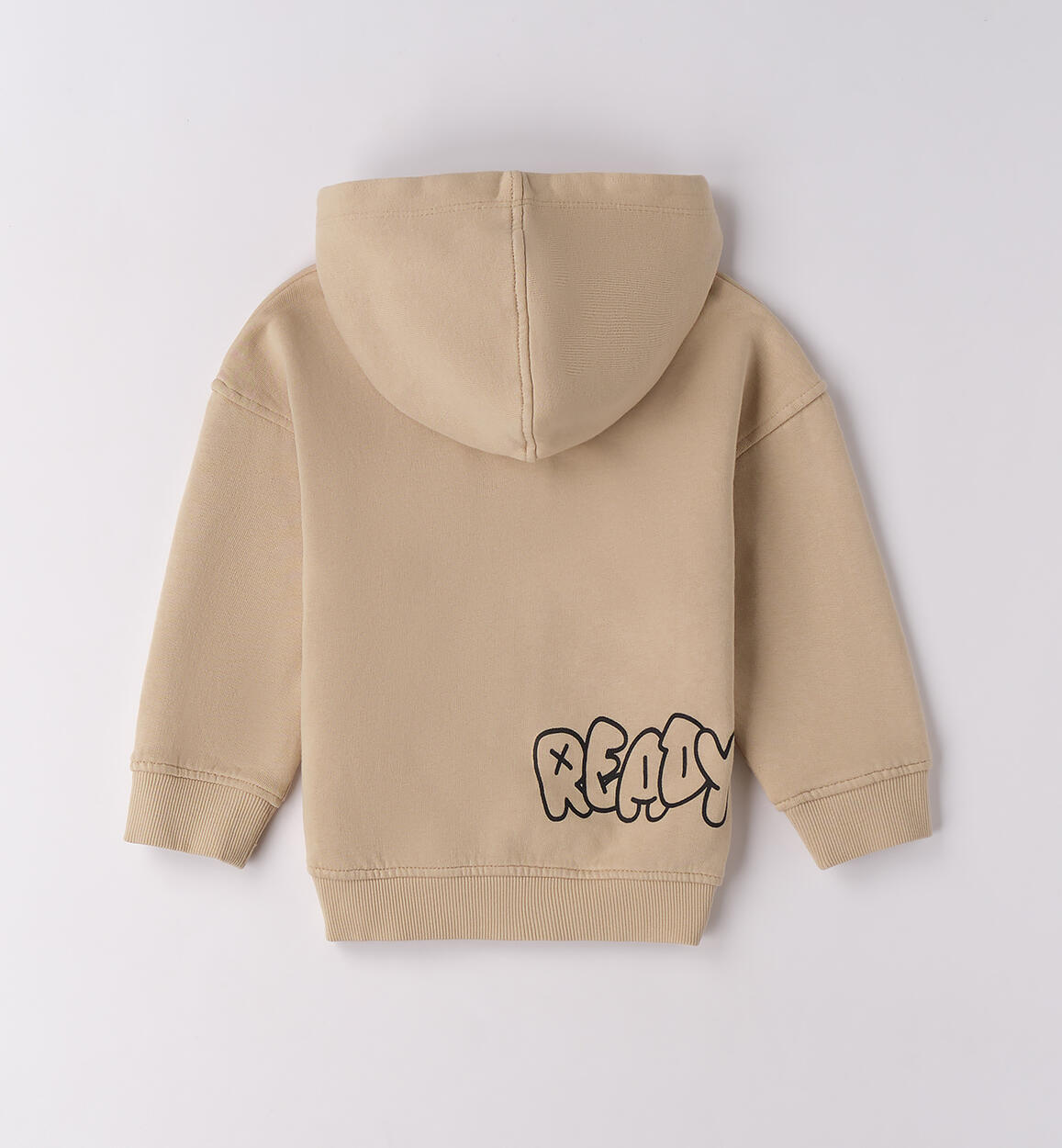 Felpa bambino con cappuccio BEIGE-0731 - 1204F25400