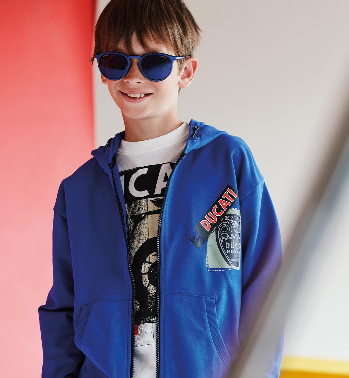 Felpa bambino Ducati BLU DUCATI