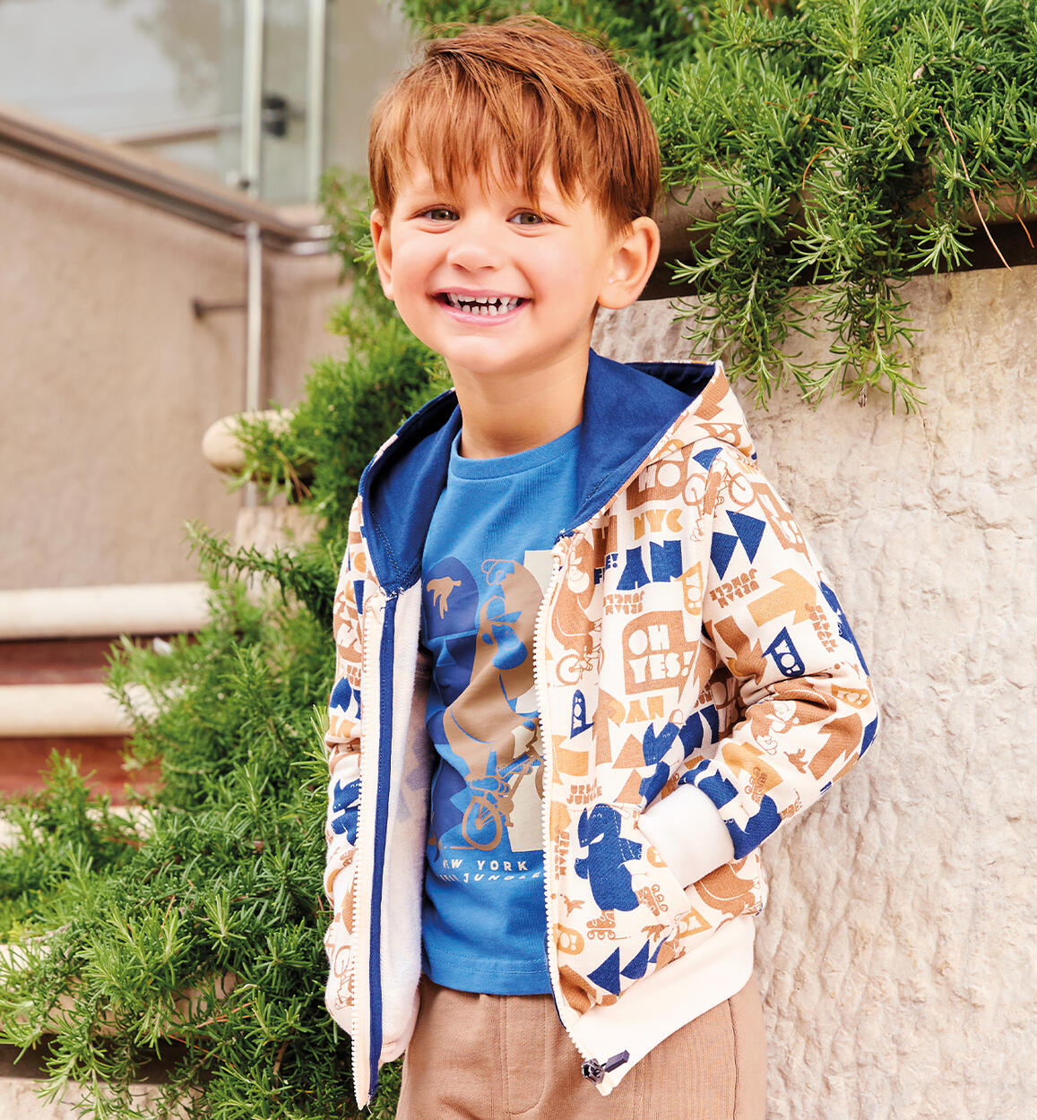 Felpa bambino iDO BEIGE iDO