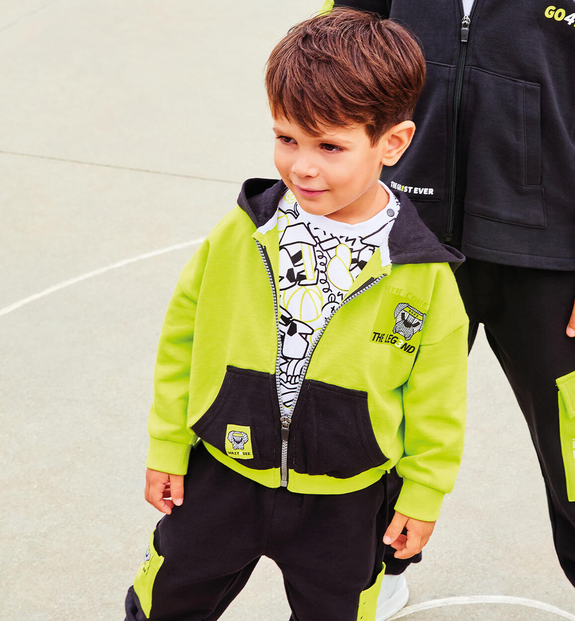 Felpa bambino iDO VERDE iDO