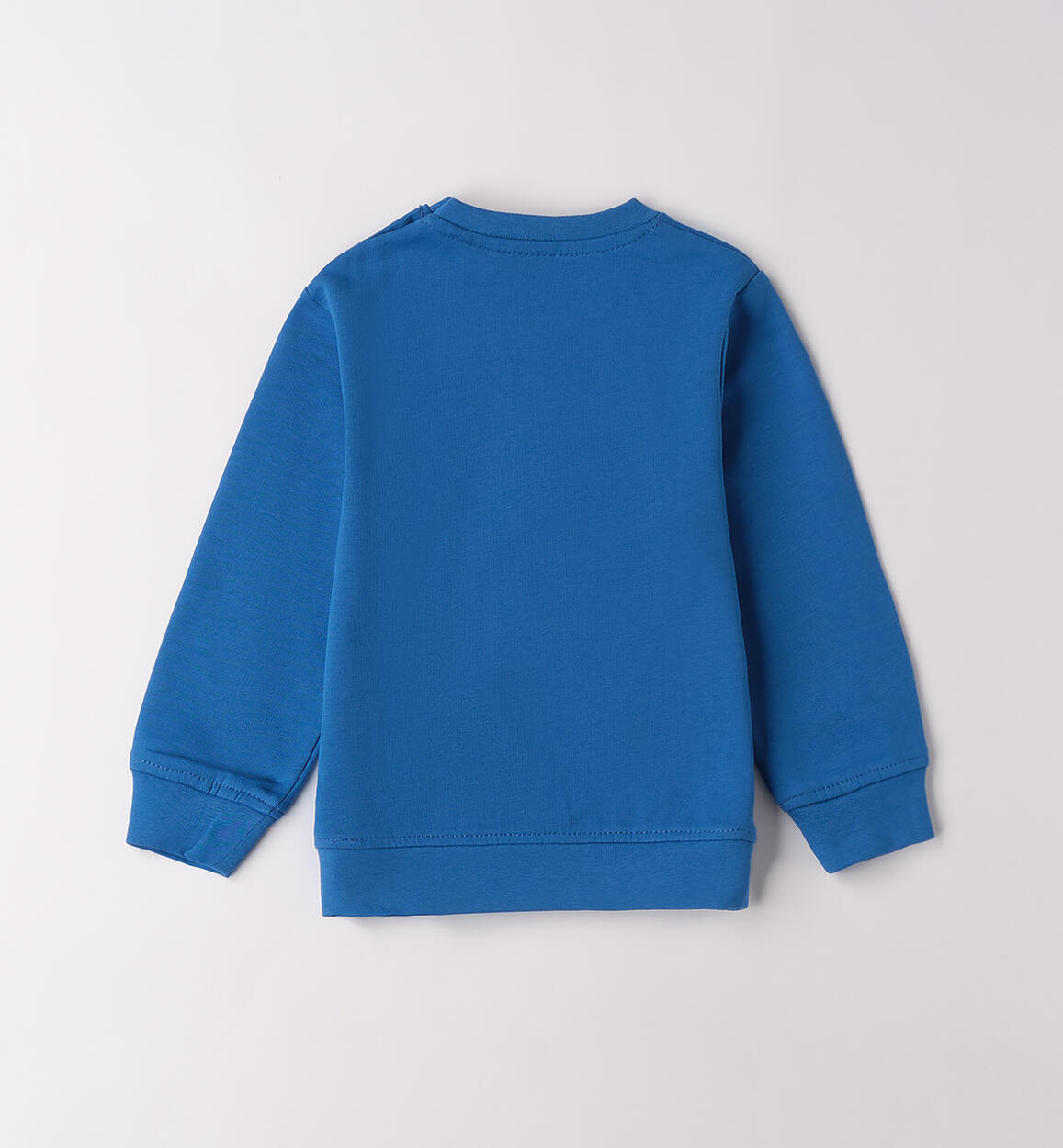 Felpa bambino in cotone TURCHESE-3743 - 1204F83100