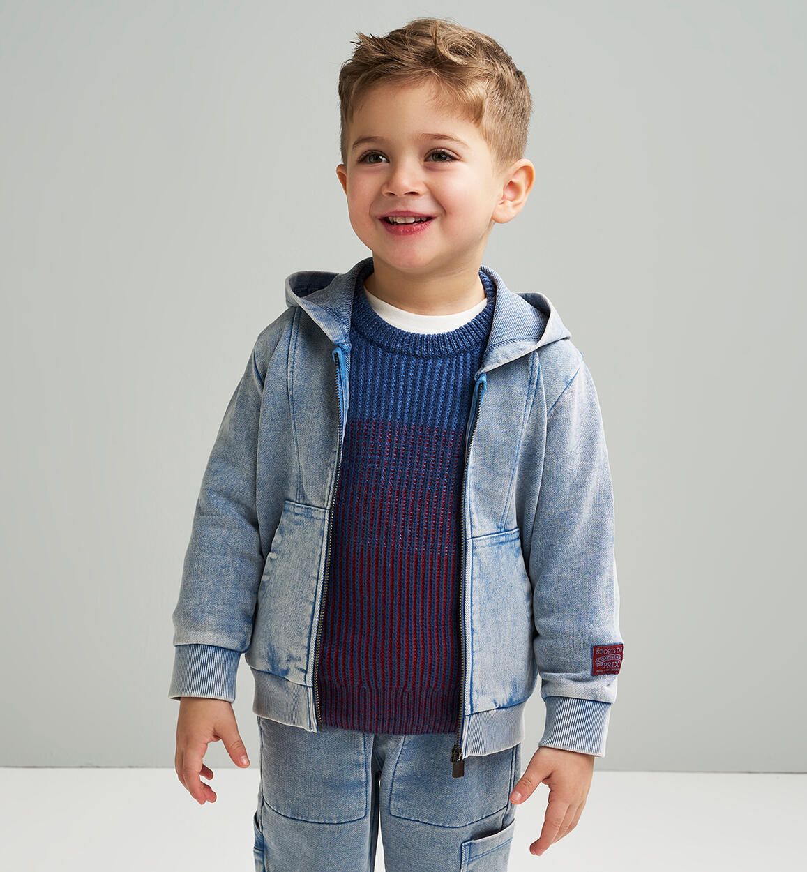 Felpa bambino Sarabanda BLU Sarabanda