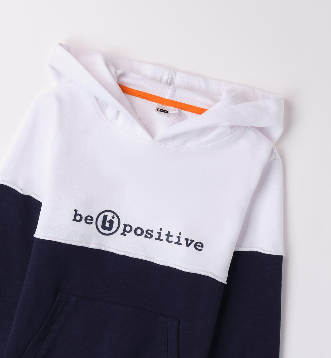 Felpa bicolor per ragazzo NAVY-3854 - 2424839100