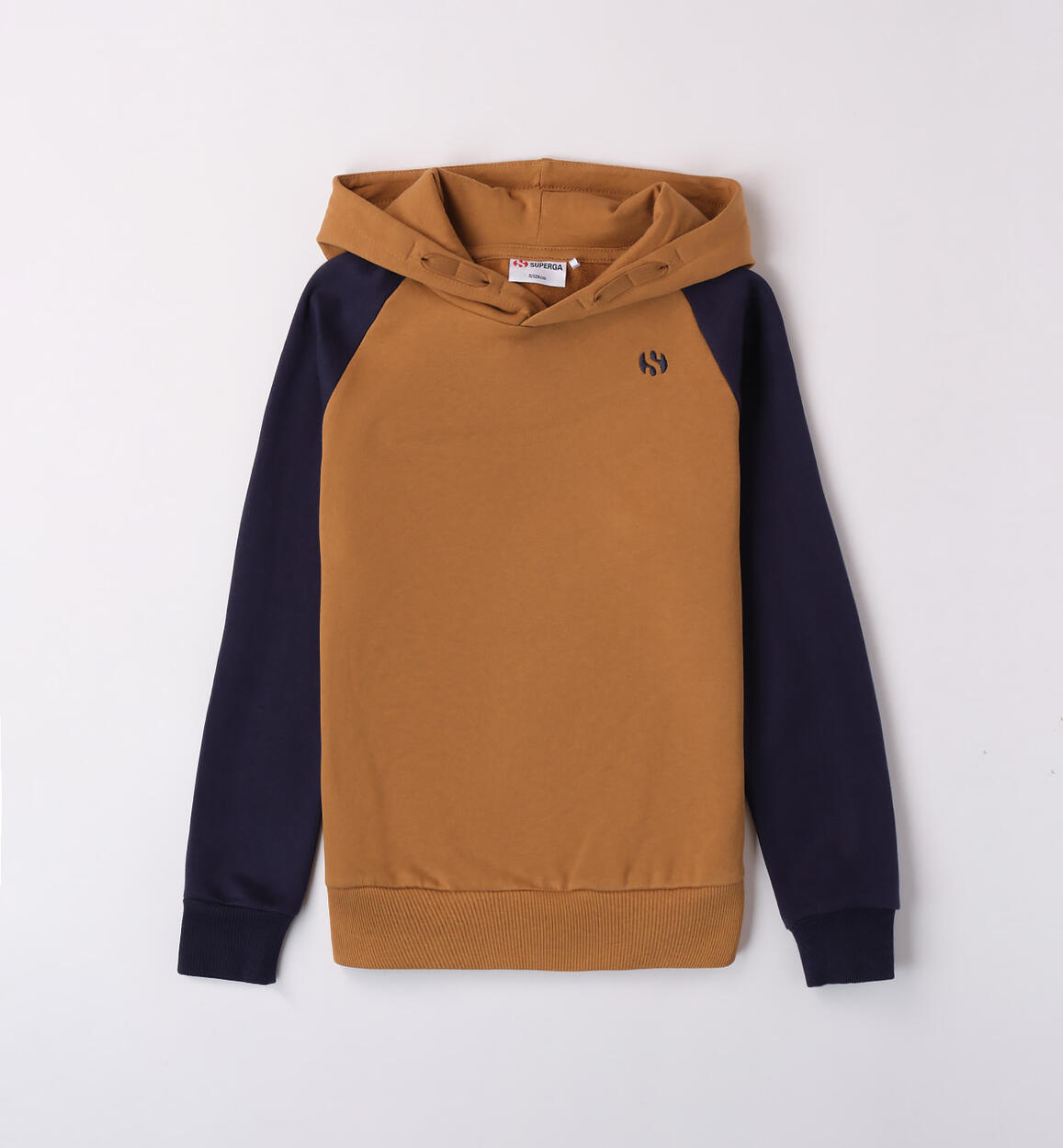 Felpa bicolor Superga MARRONE SUPERGA