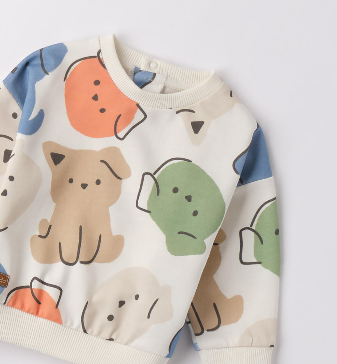 Felpa bimbo Minibanda BEIGE-MULTICOLOR-6BEP - 0203B63000