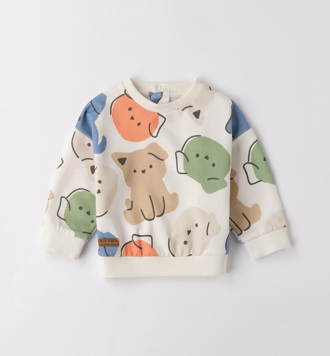 Felpa bimbo Minibanda BEIGE-MULTICOLOR-6BEP - 0203B63000