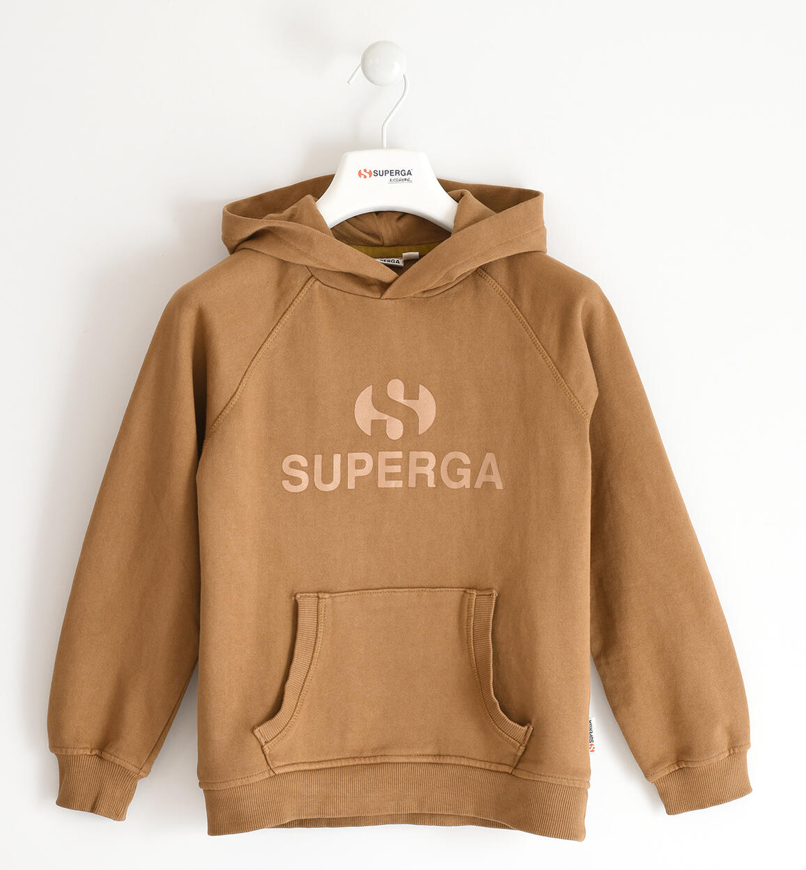 Felpa cappuccio Superga BEIGE SUPERGA ICON