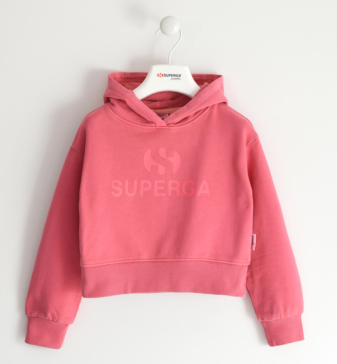 Felpa cappuccio Superga FUCSIA SUPERGA ICON