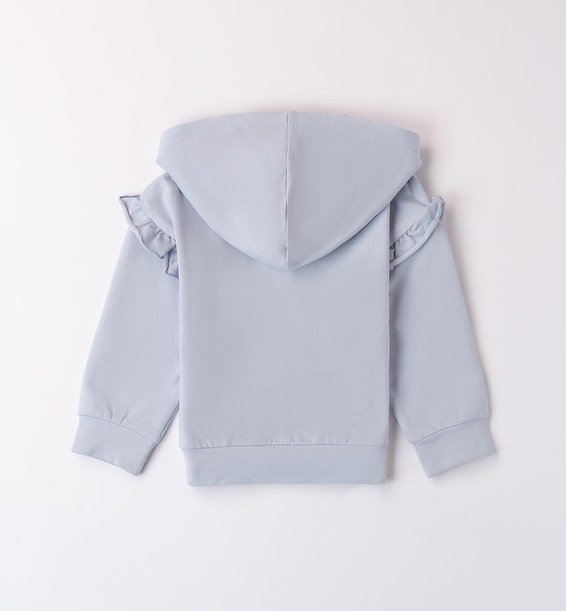 Felpa con cappuccio bambina AZZURRO-3811 - 1484B35800