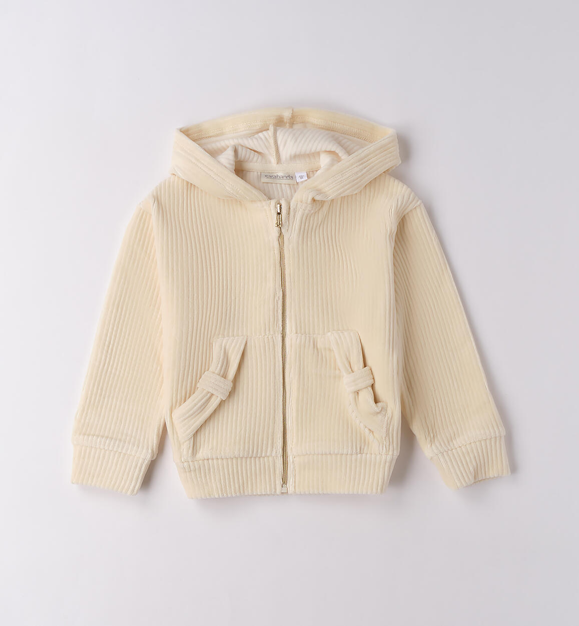 Felpa con cappuccio bambina BEIGE Sarabanda