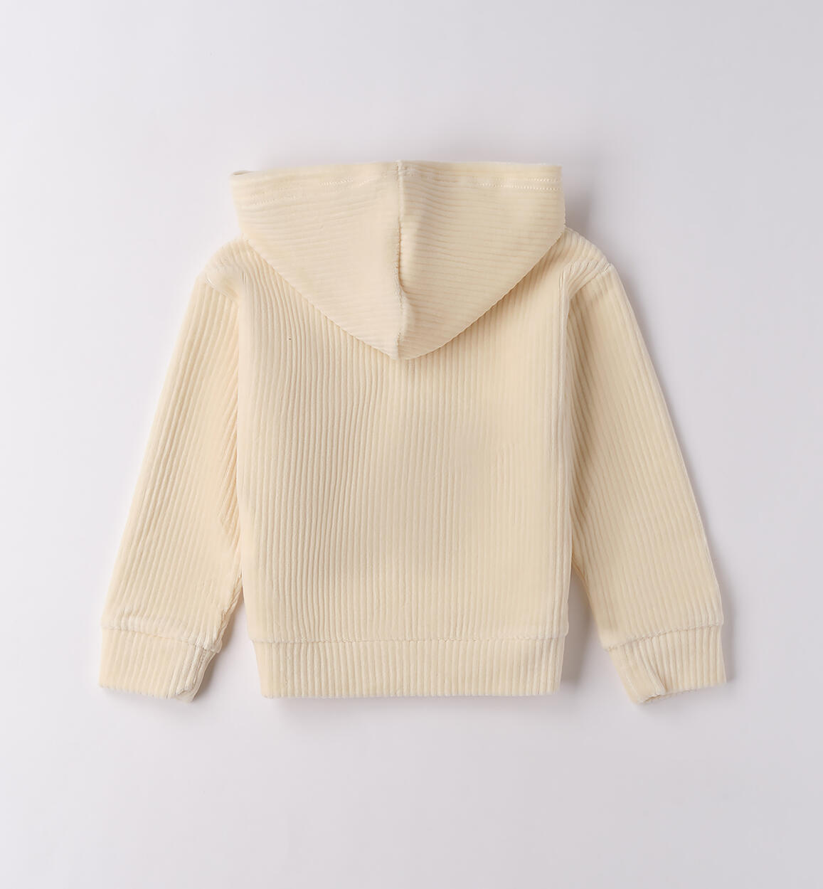 Felpa con cappuccio bambina BEIGE-0151 - 1480F30400