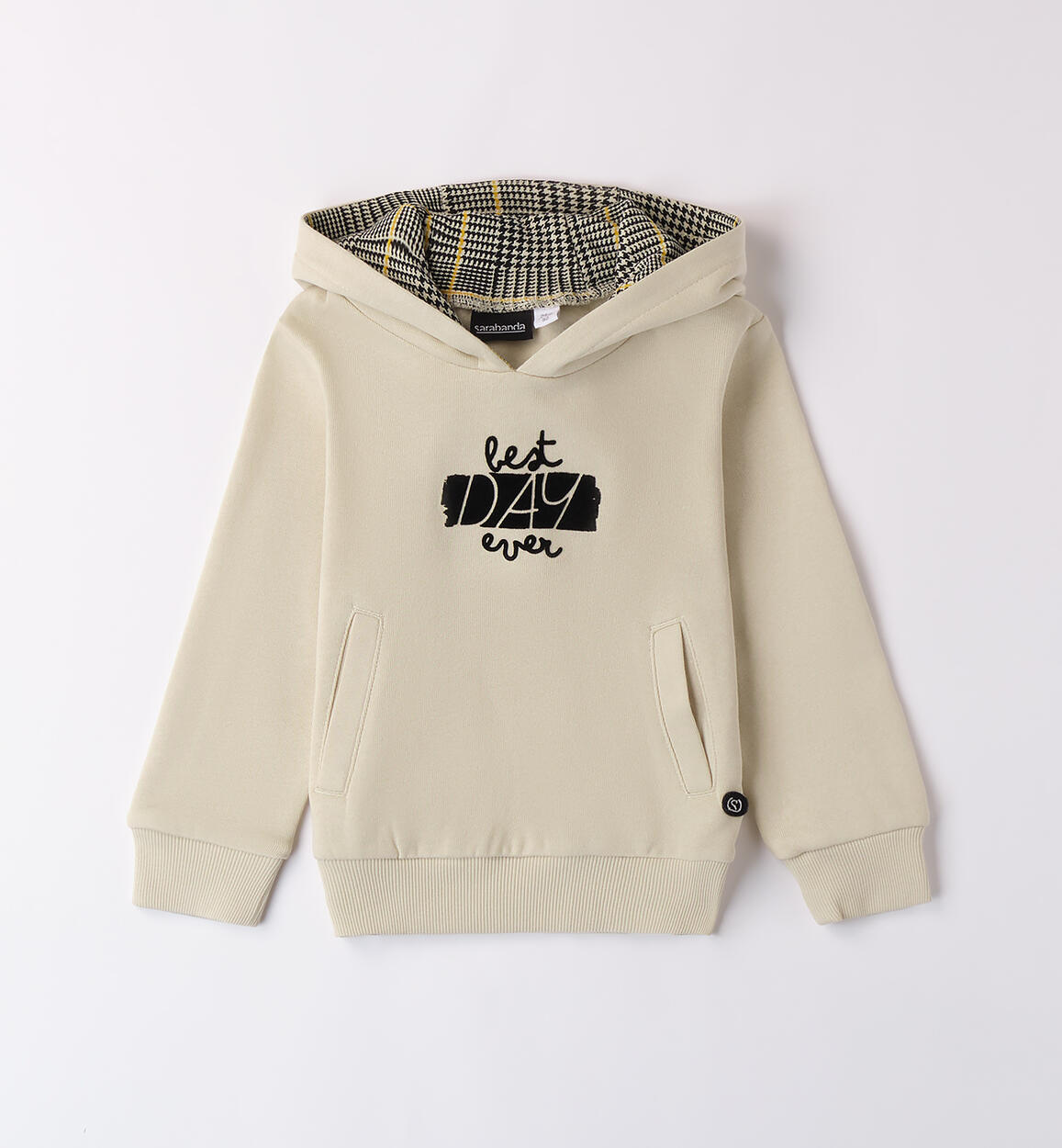 Felpa con cappuccio bambino BEIGE Sarabanda
