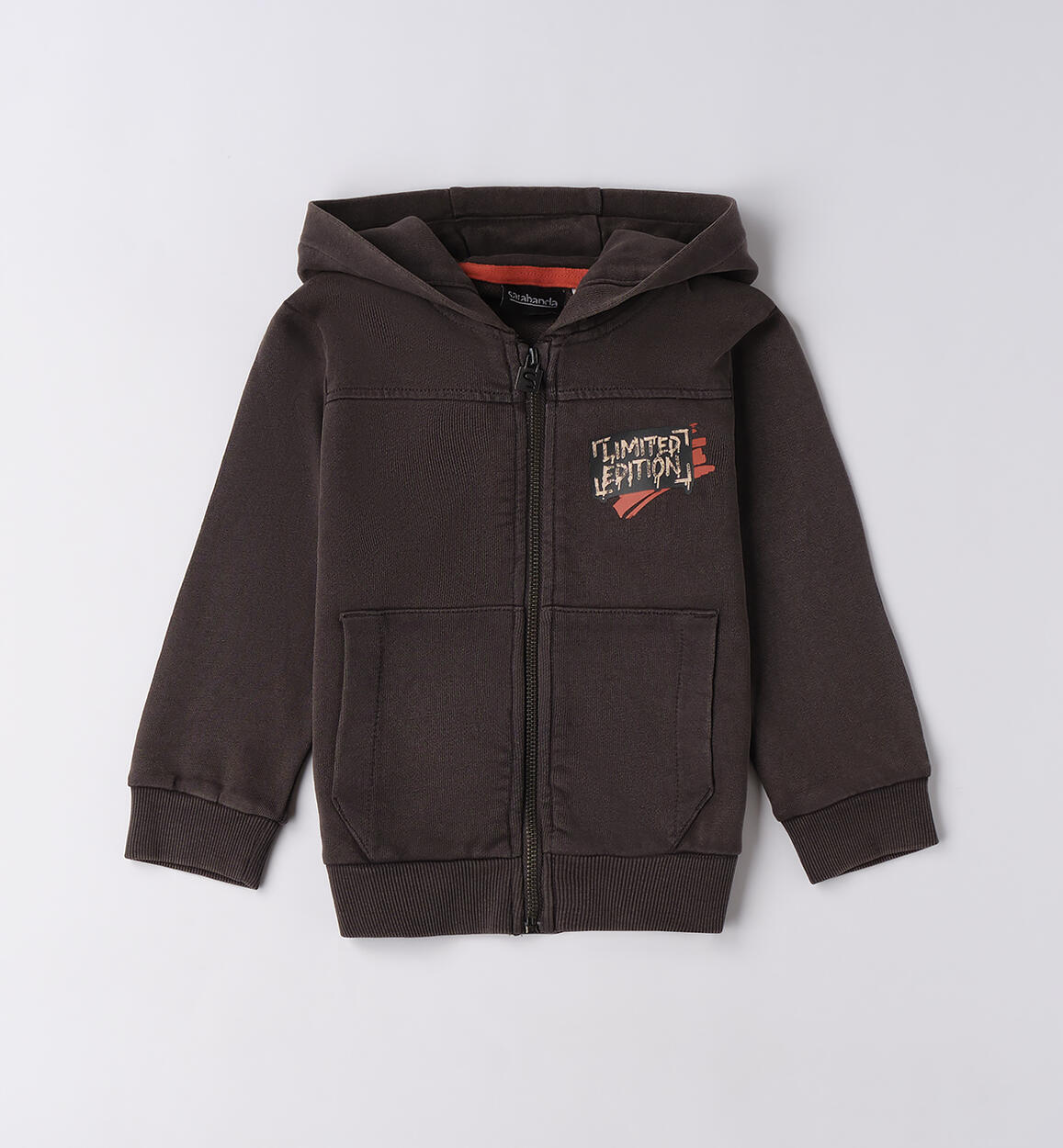 Felpa con cappuccio bambino GRIGIO Sarabanda