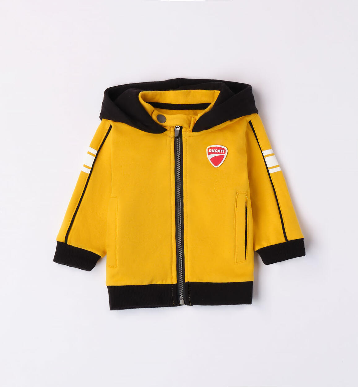 Felpa con cappuccio bimbo Ducati GIALLO DUCATI