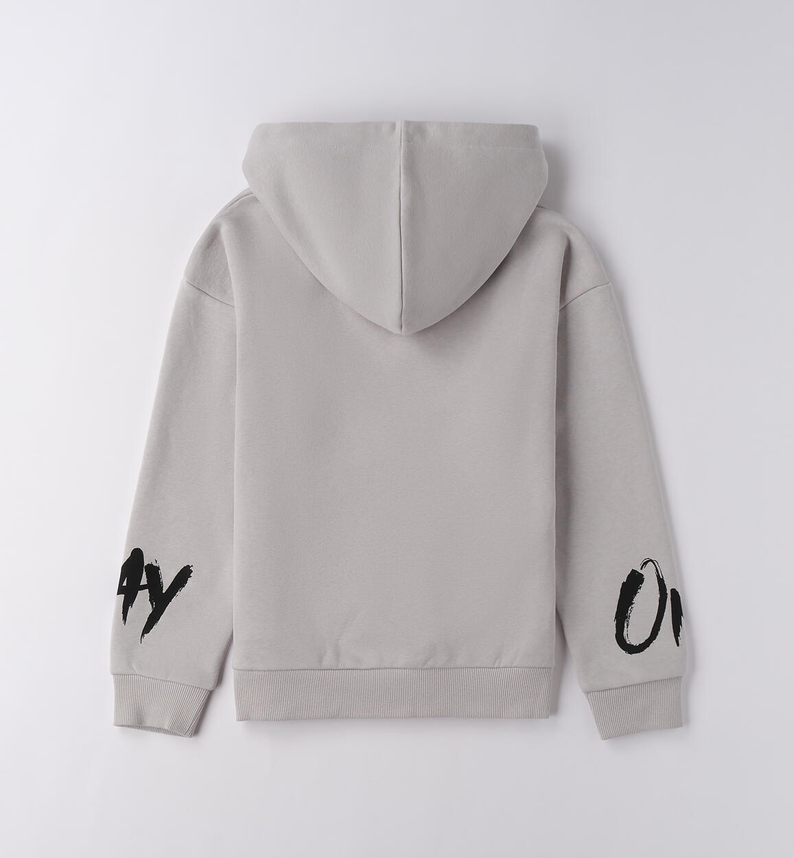 Felpa con cappuccio ragazzo GRIGIO-0516 - 2420F66600