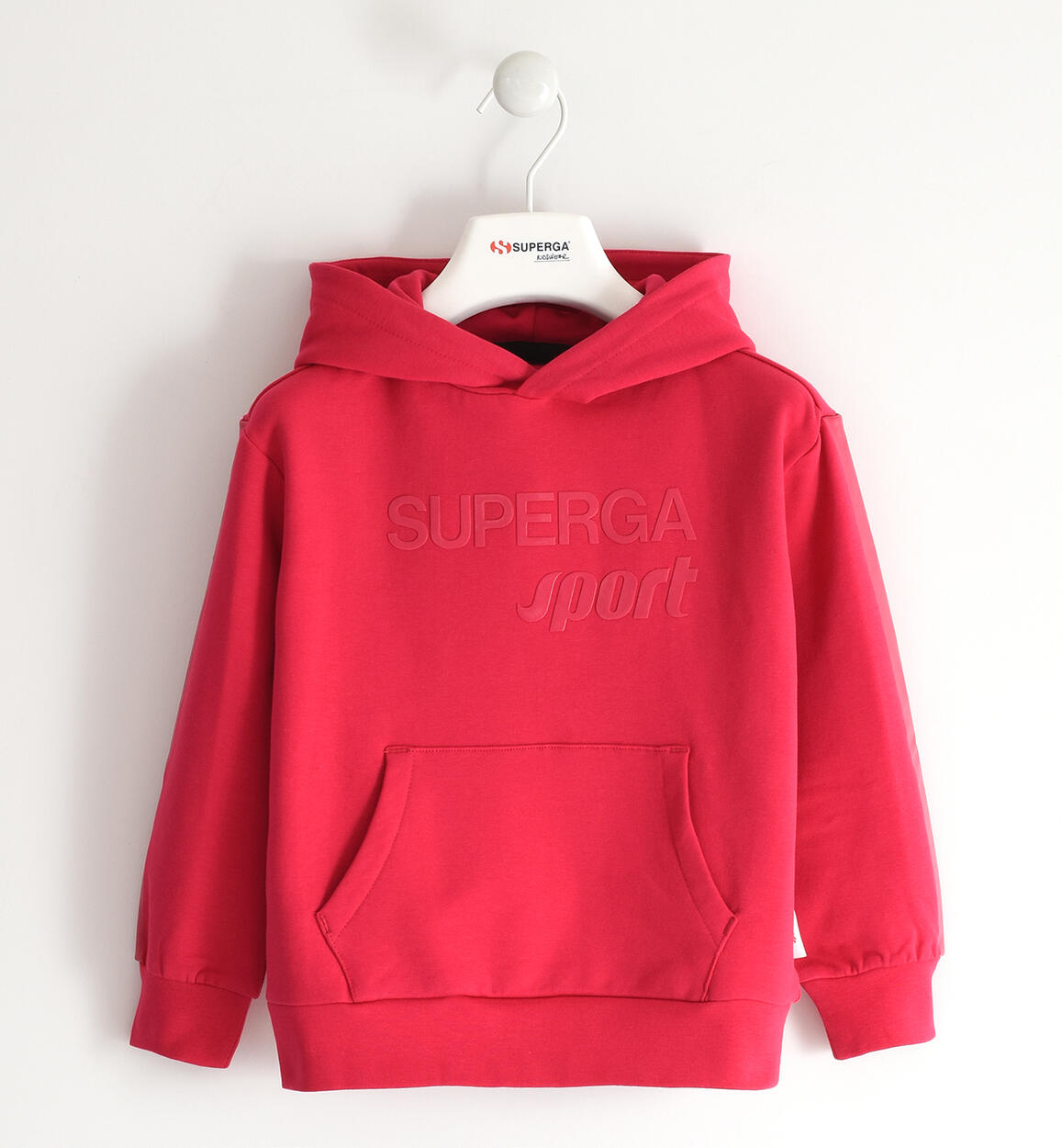 Felpa con cappuccio Superga per bambina FUCSIA SUPERGA